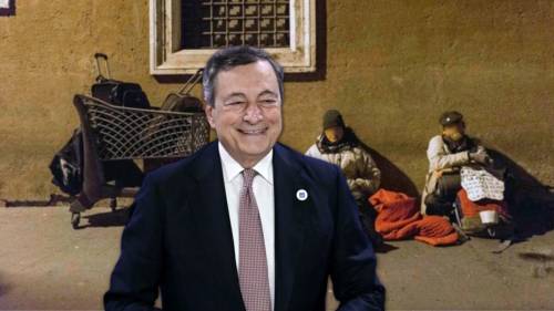 “Draghi serve ai clochard”. L’epidemia di draghite dà alla testa