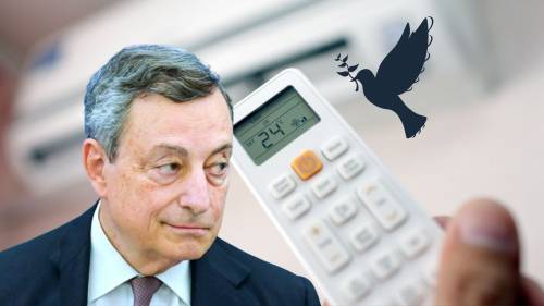 Pace o aria condizionata? Draghi ci racconta un’altra bugia