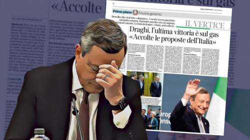 Gas, la “vittoria” di Draghi è una bufala