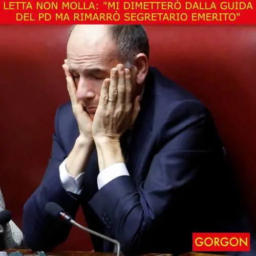 La satira del giorno. Letta non molla