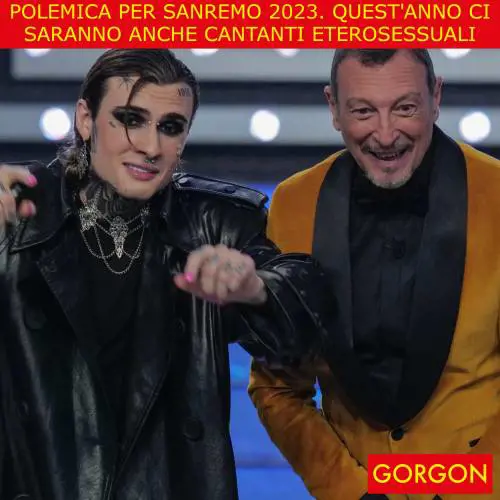 La satira del giorno. Nuova polemica a Sanremo