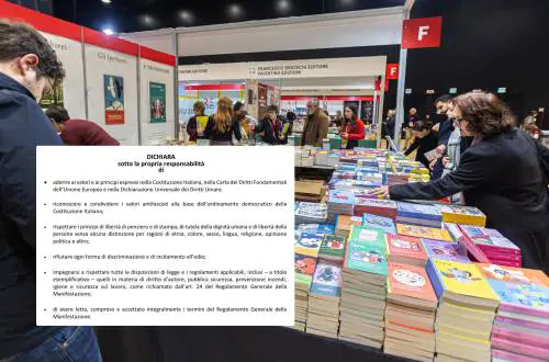 A "Più libri più liberi" bisogna dichiararsi antifascisti. Allora chiediamo anche la patente di anticomunismo