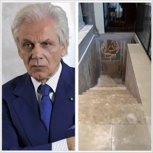 Valter Mainetti restituisce ai cittadini l’accesso all’antica cripta di Santa Prisca a Roma
