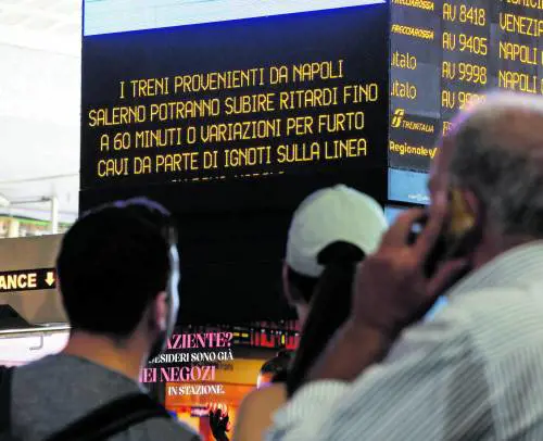 Nuovo raid ferma i treni: 600 ritardi dolosi nel 2026