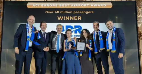 Fiumicino ancora leader in Europa. ACI incorona il "Leonardo da Vinci"