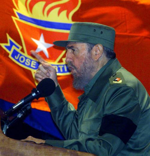 La sinistra ostaggio di Fidel