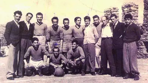 Al campetto, per il torneo «Fave e formaggio»