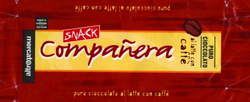 Tursi preferisce mangiare il cioccolato «Compañera»