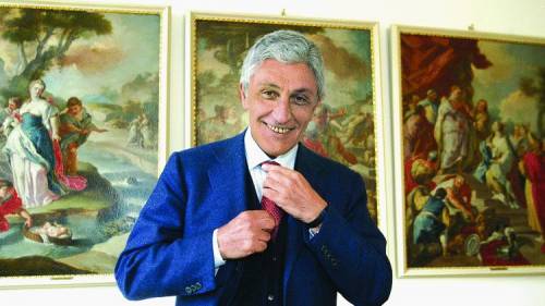 Mattia che non mangia senza Rudi