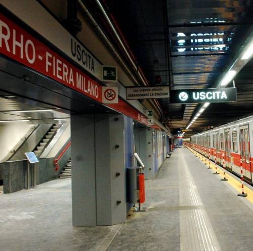 Da oggi si arriva  a Rho in metrò