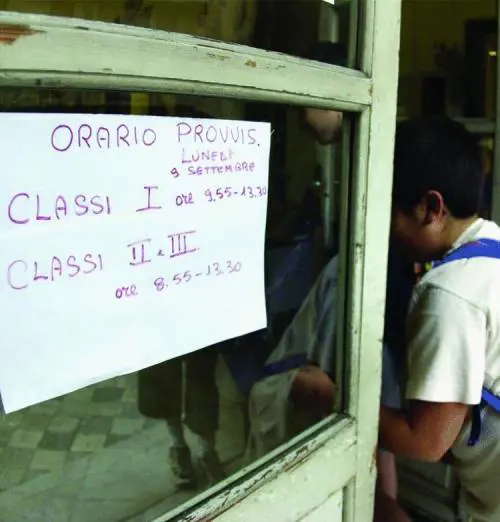 La scuola è un cantiere e le lezioni non iniziano