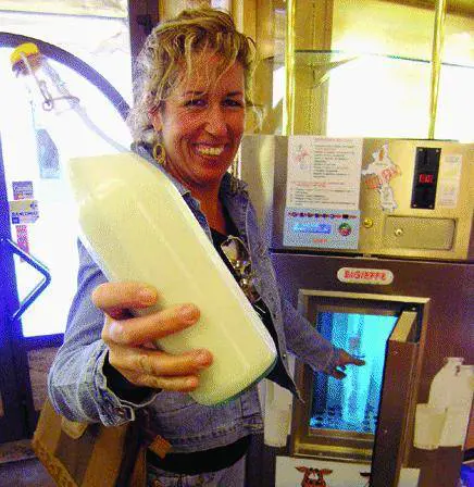 Latte «munto» dal distributore
