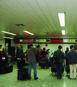 E all’aeroporto a volare è la pizza
