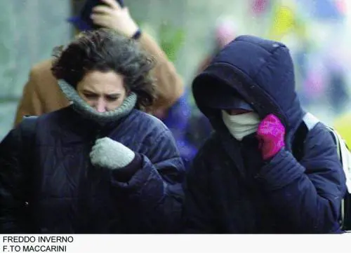 Vento fortissimo e gelo sulla Liguria