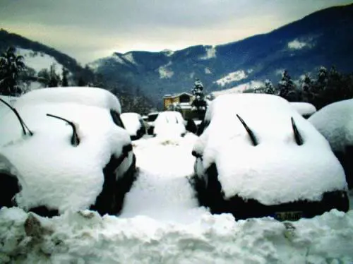 Prigionieri del ghiaccio sullasfalto