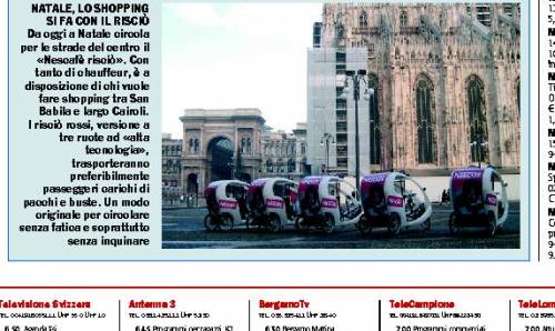 Ingresso sicuro per le bici al parco Nord