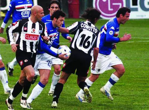 Nella sfida contro il Palermo la coppia Flachi-Colombo