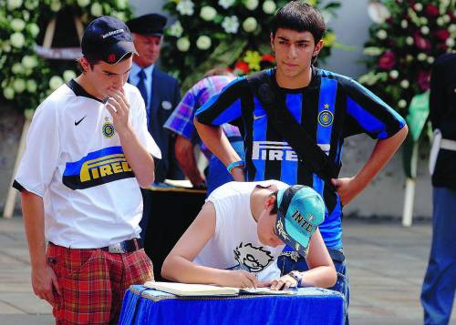 In 30mila per Giacinto: sei nello stadio dei cieli