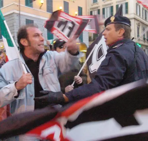 Un pomeriggio con lincubo dei no global