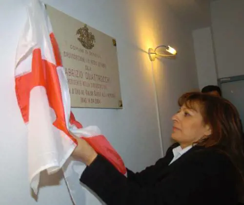 Un pezzetto di Genova rende onore a Quattrocchi