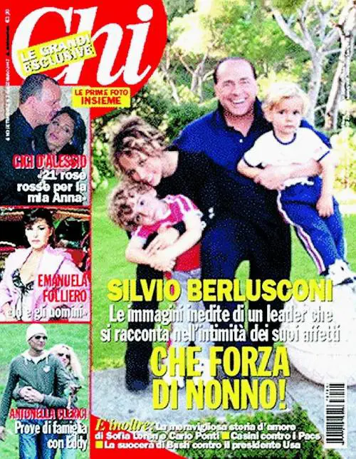 Lorgoglio di Berlusconi? «I miei nipotini»