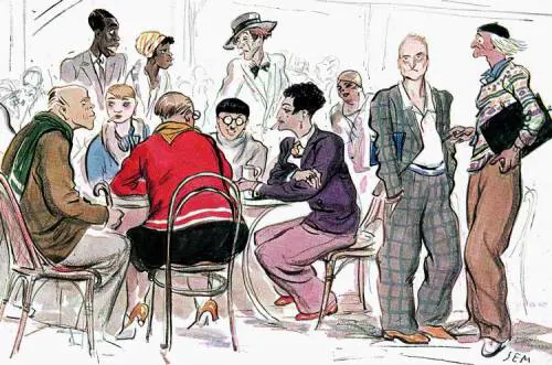 Quel Montparnasse a stelle e strisce