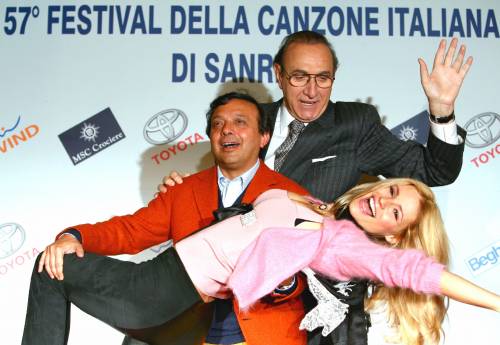 L'anima del festival di Sanremo 
musica, fiori e... Pippo Baudo