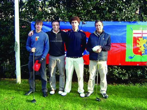 A Rapallo i golfisti col Grifone nel cuore