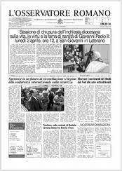 E l’«Osservatore» attacca  la legge sull’aborto