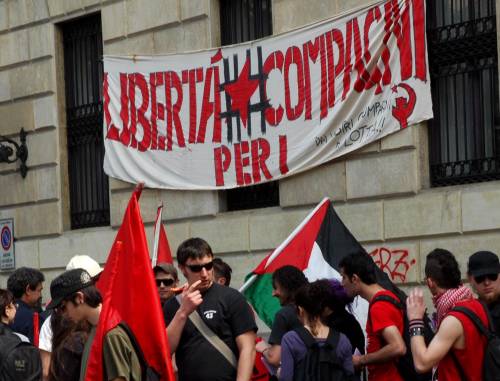 Milano, i no global vogliono la Liberazione dei brigatisti