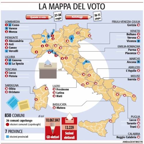 Esame dopo un anno di governo, l’Unione teme il flop: "Test locale"