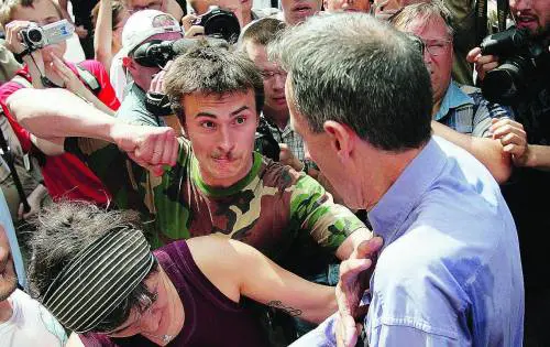 Mosca, Luxuria e i radicali 
malmenati al Gay Pride