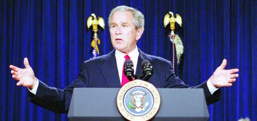 Bush: "In Irak ce la possiamo ancora fare"