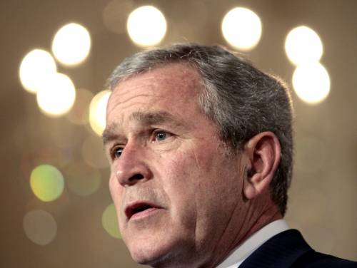 Bush: "Conferenza di pace 
per la crisi in Medioriente"