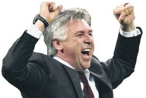 Ancelotti: "Quale rinforzo? 
Il Milan va bene così com’è"