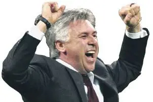 Ancelotti: "Quale rinforzo? 
Il Milan va bene così com’è"