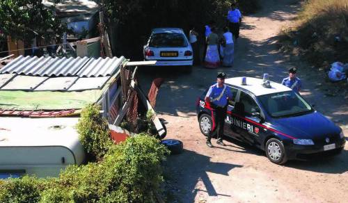 In manette sei romeni di Ponte Mammolo