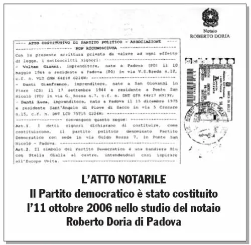 "Ma il marchio del Pd è mio e non lo vendo"