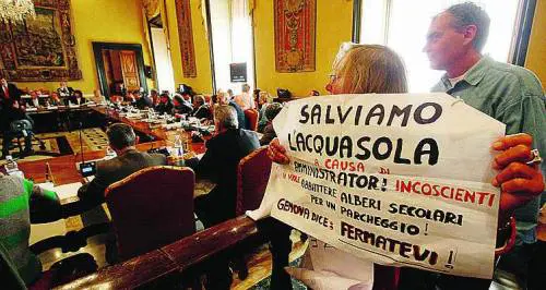 LAcquasola fa litigare anche Vincenzi e Ronzitti