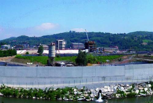 Cengio, il dopo Acna parte da un muro lungo 2,5 km