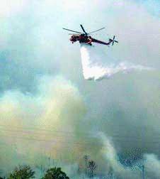 Incendio devasta il Peralto