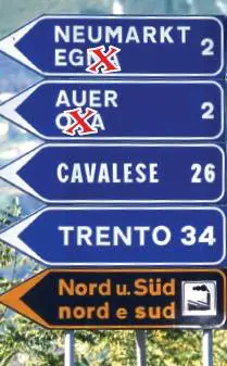 Prove di secessione, Bolzano cancella 8mila   nomi in italiano