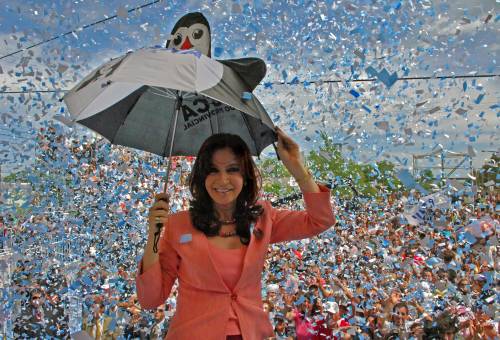 Cristina, da First Lady a Presidenta