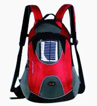 Lo zainetto solare carica liPod