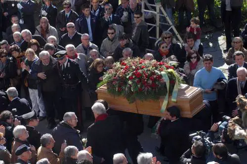 Pianaccio, l'addio a Biagi