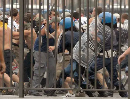 Ultras, i coltelli erano dei laziali