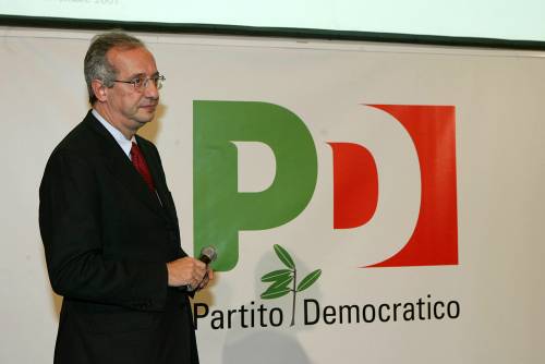 Veltroni presenta il simbolo del Pd