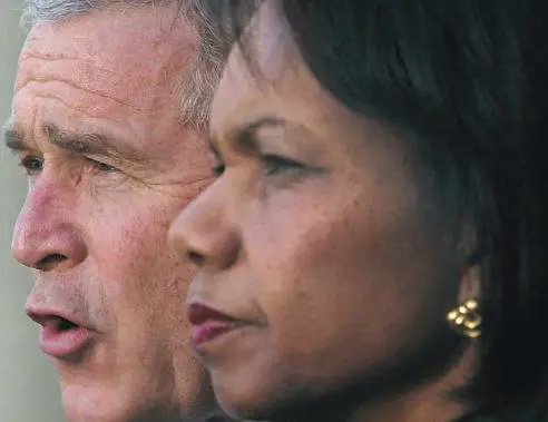 Israele, Bush parla troppo 
Condy Rice: chiudi il becco