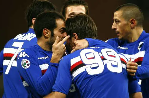 Samp, Cassano & C oggi alla prova Palermo