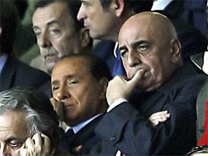 Il Milan va male, proiettile 
per il Cavaliere e Galliani